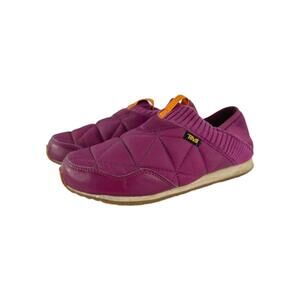 Teva Women's ReEmber Ember Moc Shoes US 8 Magenta Slip-On Slippers Shoes